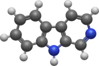 Chemical structure of β-carboline