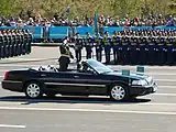 哈薩克陸軍總司令之閱兵車