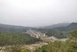 平远县仁居镇乡村景色