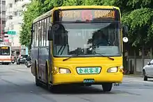 配置於本路線的HINO RK8JRSA，本車已淘汰。