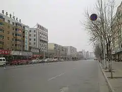 2011年的农业路，农业快速路高架桥尚未建设