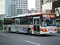 配置於本路線的大宇BS120CN低底盤公車