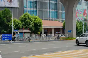 复建为地铁口的循礼门车站站房(2023年5月)