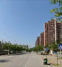 工人村街道建设十一路