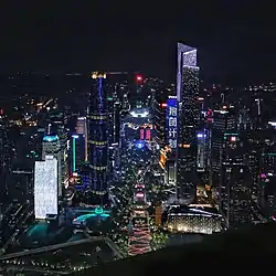 新中軸綫夜景