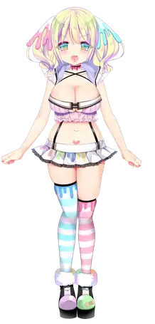 虚拟YouTuber时的形象