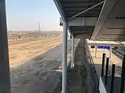 淮安东站东侧預留宁淮城际场