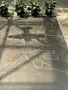 展馆将20世纪30年代迪化(乌鲁木齐)周边的机场所在地标出。