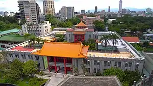 建功神社原址俯視圖