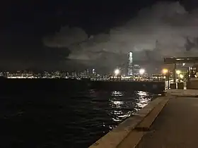 遠晀西九龍夜景