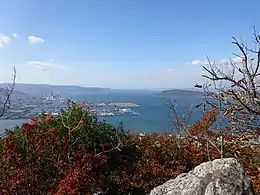 西尾根展望台遠眺