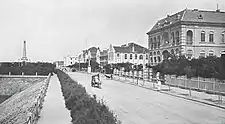 纪念碑附近街景，1910年代初