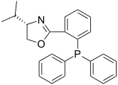 (S)-iPr-PHOX（英语：） 是一种典型的螯合磷酸配体，用于不对称氢化反应