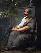 "Aristoteles" (1811) by Francesco Hayez (1791–1882)