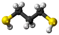 1,3-Propanedithiol molecule