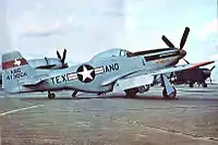 1948年,第111戰鬥機中隊的P-51D。