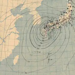 1945年9月17日的天氣圖