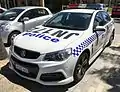 2013年版Holden Commodore，用作警車