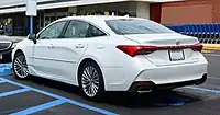 2020年豐田Avalon Limited (GSX50; 未改款, 美國)