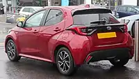 2020 Yaris Design（MXPH11，英国版）