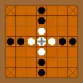 愛爾蘭板棋（Brandubh）7×7棋盤，N=4