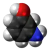 3-Aminophenol molecule