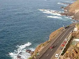 克鲁斯港的海岸线