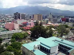 Skyline of San José