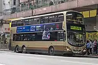 配Wright Eclipse Gemini一型車身的富豪B9TL（AVBW, 即將退役）