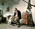 A man and his dog