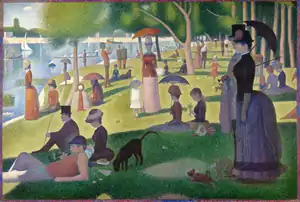 Georges Seurat, A Sunday on La Grande Jatte — 1884, 1884/86