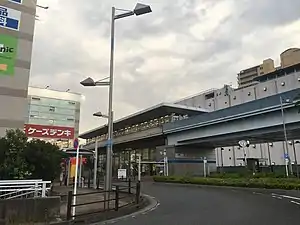 站舍與站前廣場