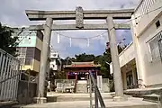 琉球安里八幡宮鳥居