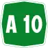 Autostrada A10 shield}}