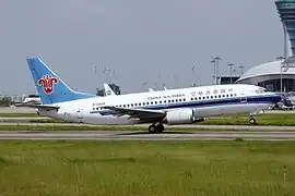 中國南方航空的波音737-300（已退役）