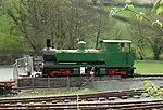 Bagnall 3024 of 1953 - aka Monarch from the Bowaters railway at Sittingbourne