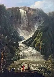 Carlo Labruzzi, La Cascade de Terni.