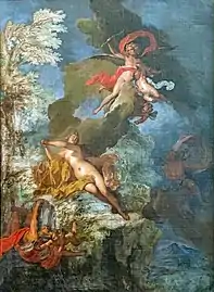 Nicolas Bertin,Psyché abandonnée par l'Amour.