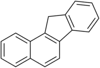 Chemical structure of benzo[a]fluorene