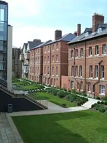 The Ruth Deech Building and Bevington Road Houses