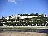 Château de Chinon, vue de la Vienne