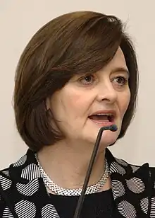 Portrait of Cherie Blair