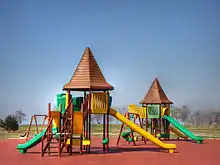 Image of empty playground