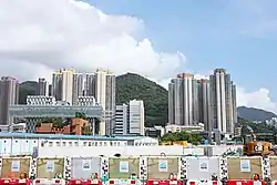 彩明苑是調景嶺重建後最早建成的公共屋邨