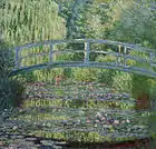 克洛德·莫奈, Japanese Bridge and Water Lilies, c.1899