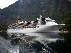 Costa Atlantica In Aurlandsfjord. 2009