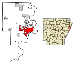 西孟菲斯的位置