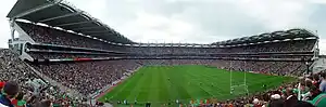 View from the Hill in Croke Park