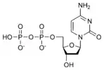 Chemical structure of deoxycytidine diphosphate