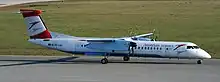 龐巴迪 Dash 8 Q400在林茲